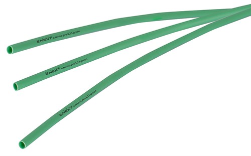 Термоусадочная трубка с клеевым слоем 3,2/1, 1м, зеленая, e.termo.pro.3,2.1.green - фото 166256