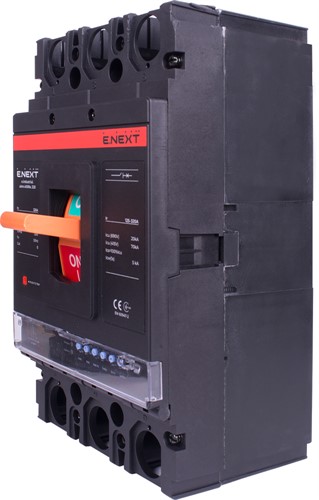 Силовой автомат с электронным расцепителем 320 А, 3-фазный, e.industrial.ukm.400Re.320 Enext - фото 168252