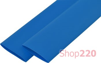Термоусадочная трубка e.termo.stand.30.15.blue 30/15, 1м, синий - фото 170189