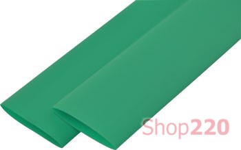 Термоусадочная трубка e.termo.stand.8.4.green  8/4,  1м, зеленая - фото 170202
