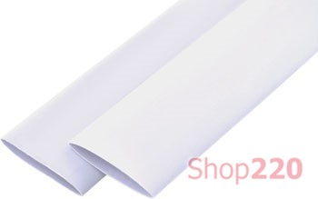Термоусадочная трубка e.termo.stand.6.3.white, 6/3, 1м, белая - фото 170250