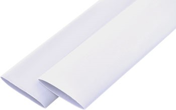 Термоусадочная трубка e.termo.stand.25.12,5.white  25/12,5,  1м, белая - фото 170253