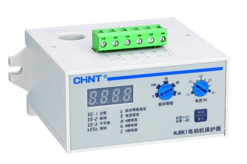 Реле комплексной защиты двигателя NJBK1-80 6A-30A AC220В - фото 170722
