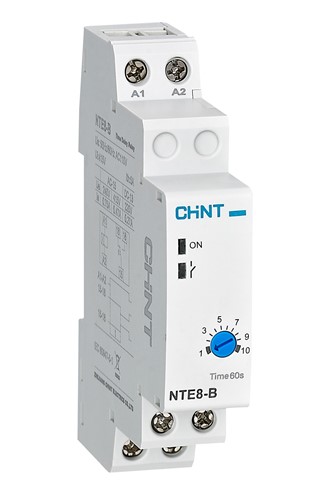 Реле задержки времени на включение, 1NO, AC230V, NTE8-B 48s-480s - фото 170736