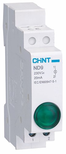Индикатор ND9 230V Зеленый - фото 170818