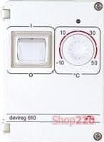 Терморегулятор Devireg 610, +10 - +50 *С, 140F1080 Devi - фото 10268