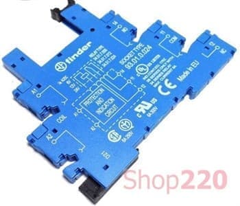 Розетка для реле 34.51 и 34.81, 93010240 Finder - фото 31223