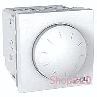 Светорегулятор поворотно-нажимной для флуоресцентн, белый, MGU3.510.18 Schneider Unica - фото 35495