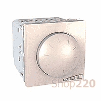 Светорегулятор поворотно-нажимной для флуоресцентн, сл.к MGU3.510.25 Schneider Unica - фото 35496