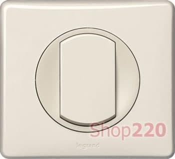 Клавиша 1-кл. выключателя, слоновая кость, 66200 Legrand Celiane - фото 35747