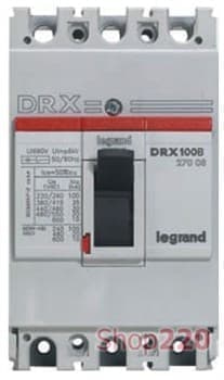 Автоматический выключатель 20A, 3 полюса, 36кА, 27061 Legrand DRX125 - фото 37029