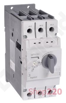 Автоматический выключатель для защиты двигателей 6 - 10 А, MPX3 63Н 417360 Legrand - фото 38672