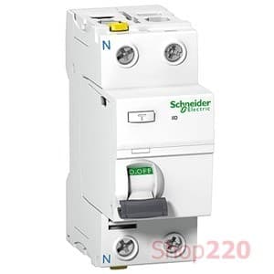 УЗО 25А 30МА, 2 ПОЛЮСА, ТИП АС, IID ACTI9 A9R50225 SCHNEIDER ELECTRIC