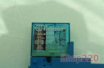 Реле 8А, катушка 24 В постоянного тока, 405290240000 Finder - фото 41217