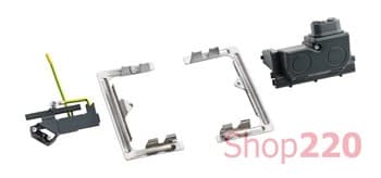 ВЫДВИЖНОЙ ЛЮЧОК ДЛЯ РОЗЕТОК В СТОЛ, 8 МОДУЛЕЙ, БЕЛЫЙ, 654004 LEGRAND