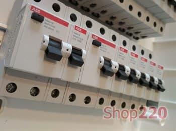 Автоматический выключатель 40А, 3 полюса, уставка B, ABB BMS413B40 - фото 42853