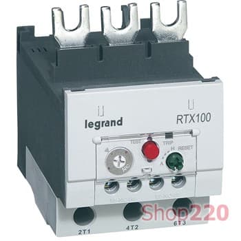 Реле тепловое RTX3 100, 18-25A стандартного типа, 416723 Legrand - фото 48000