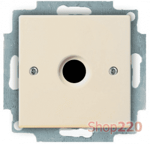 Розетка телевизионная TV, слоновая кость, ABB 1743-01-92-507 Basic 55 - фото 48511