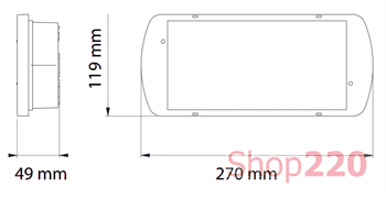 Светильник аварийный LED, IP42, 1 час, SafeLite Eaton - фото 48560