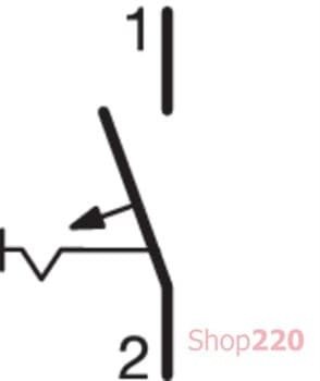 Автомат 6 А, 1 фазный, В, клеммы QuickConnect, MBS106 Hager - фото 55969