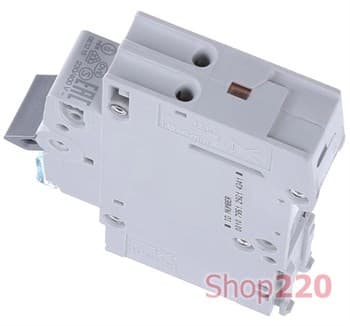 Автомат 6 А, 1 фазный, В, клеммы QuickConnect, MBS106 Hager - фото 55976