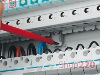 Автомат 6 А, 1 фазный, В, клеммы QuickConnect, MBS106 Hager - фото 55980