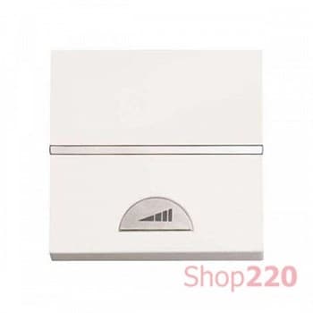Диммер кнопочный 500Вт для ламп накаливания, белый, Zenit ABB N2260.1 BL - фото 61187