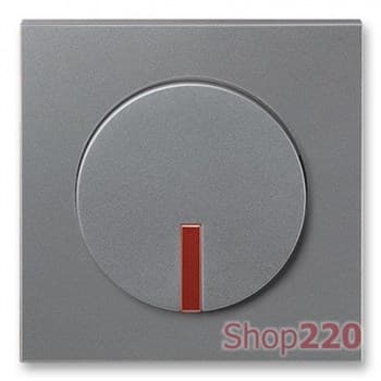Накладка кнопочного диммера, сталь, Neo Tech ABB 3299M-A00100 71 - фото 61614