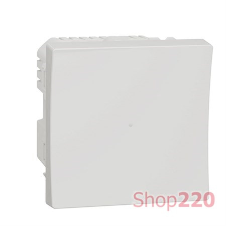 Релейний выключатель Wiser , белый, 2 модуля, Unica New Schneider NU353718 - фото 68737
