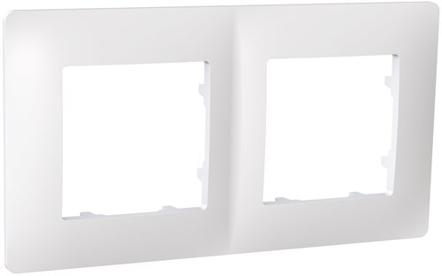Рамка двойная CLASSIC, белый, PLK1020031 Plank Electrotechnic - фото 76930