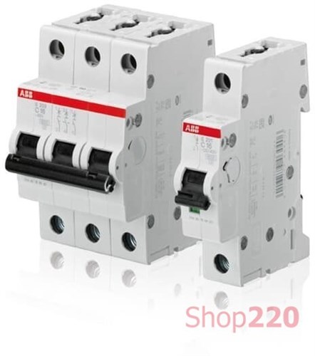 Автоматический выключатель 25А, 1 полюс, тип B, SZ201-B25 ABB 2CDS251025R0255 - фото 78207