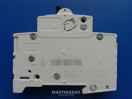 Автоматический выключатель 10А, 1 полюс, тип C, SZ201-C10 ABB 2CDS251025R0104 - фото 78271