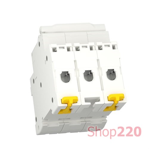 Автоматический выключатель 16А, 3 полюса, уставка В, Resi9 R9F02316 Schneider Electric - фото 81438