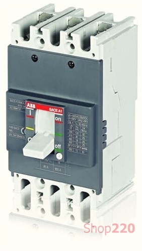 Автоматический выключатель 80А, FormulA A1B 125 TMF 80-800 3p F F, ABB 1SDA066705R1 - фото 87832