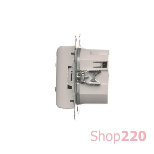 Терморегулятор для теплого пола с дисплеем и со встроенным датчиком, белый, SIMON54 - фото 88746