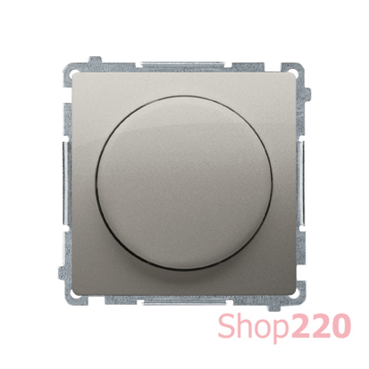 Светорегулятор для LED 250Вт, сатин, Basic Simon - фото 89822