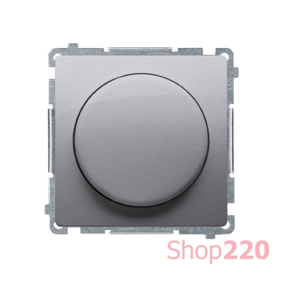 Светорегулятор для LED 250Вт, серебро, Basic Simon - фото 89823