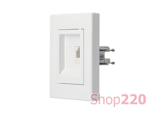 Розетка компьютерная RJ45 кат.6, белый, EPH4700121 Schneider Asfora - фото 90670