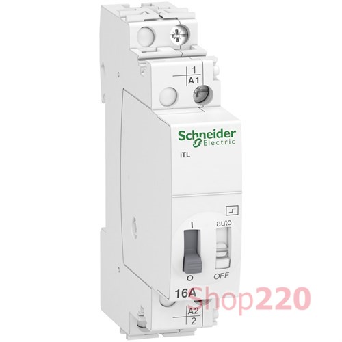 Импульсное реле 16 А, 1НО, iTL16A Acti9 Schneider Electric A9C30811 - фото 91725