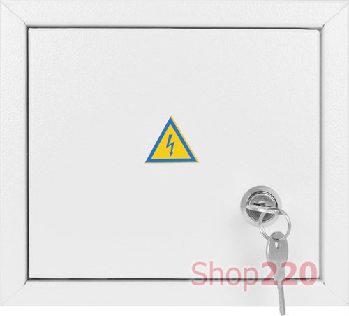 Щит металлический навесной на 6 модулей, e.mbox.stand.n.06.z ENEXT s0100019 (эконом) - фото 92045