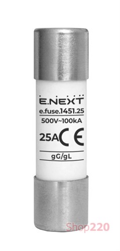 Предохранитель 32А, 14х51, e.fuse.1451.32 Enext i0610022 - фото 92464