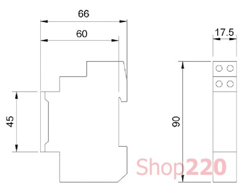Таймер суточный механический, APC-D1 ETI 2472001 - фото 92713