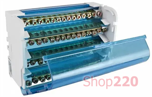 Кросс-модуль на din-рейку 125А, 4 полюса, e.cbs.pro.4.15 Enext p0650006 - фото 93547