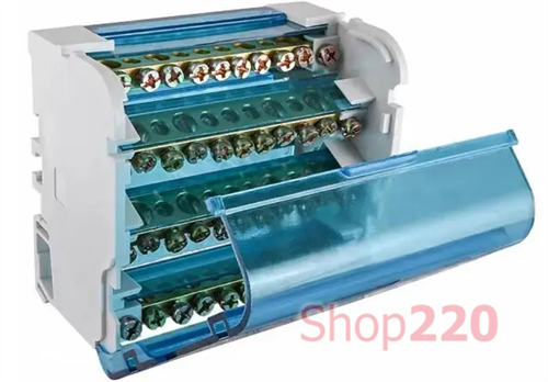 Кросс-модуль на din-рейку 125А, 4 полюса, e.cbs.pro.4.11 Enext p0650005 - фото 93549