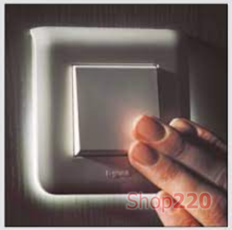 Суппорт с индикацией EASY-LED 1,4 Вт, 2 мод., Mosaic New Legrand 080262L - фото 93636