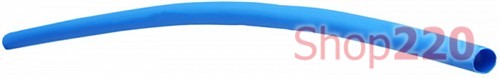 Термоусадочная трубка с клеевым слоем 4,8 / 1,7мм, синий, АСКО A0150040117 - фото 95869