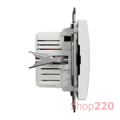 Розетка USB тип A+C 3A, 45W, белый, Sedna Design - фото 96978