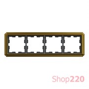 Рамка 4 поста, золото 24 карата, D-Antique Merten