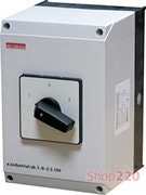 Пакетный переключатель 1-0-2 в корпусе, 20А, 4 полюса, e.industrial.sb.1-0-2.4.20 Enext i0360012