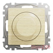 Диммер LED RC 370Вт, береза, Sedna Design